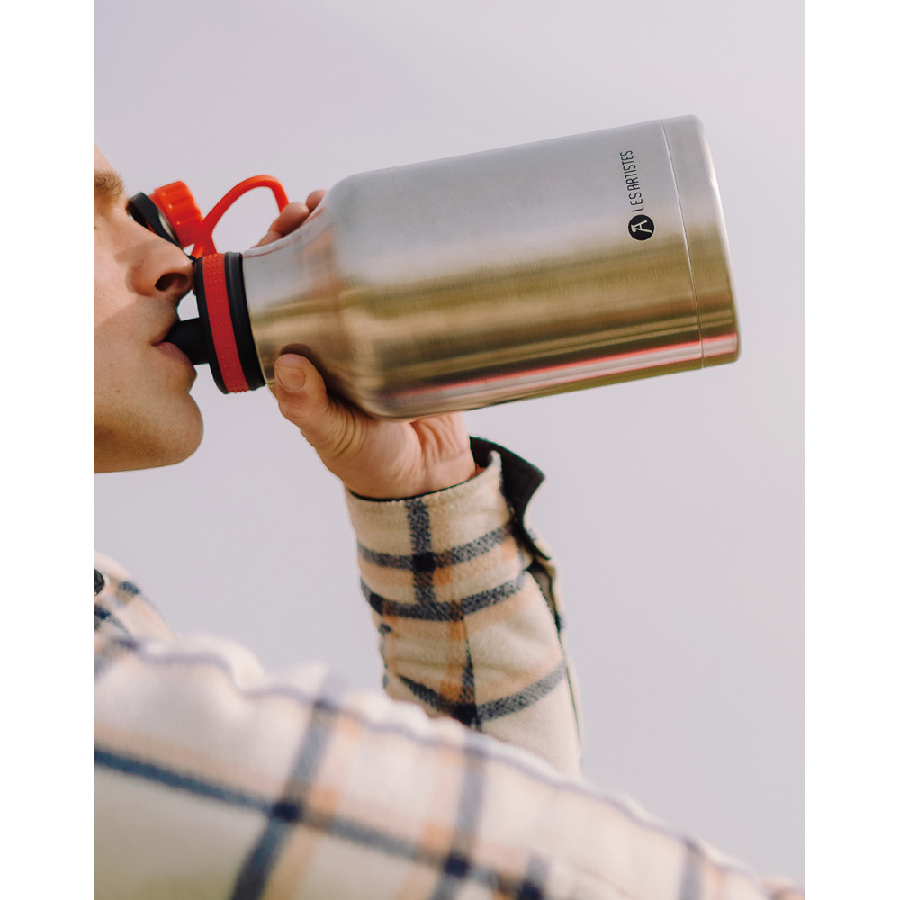 Isolierflasche - Inox - 2L
