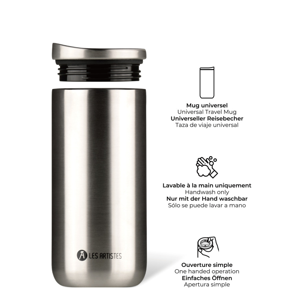 Thermos Mug Isotherme 500 Ml Acier Inoxydable - Expédié De Paris, Maintient Chaud/froid, Neuf Sous Blister, Idéal Bureau/voyage
