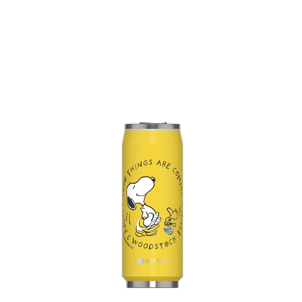 Insulated Can Bright Snoopy 500ml