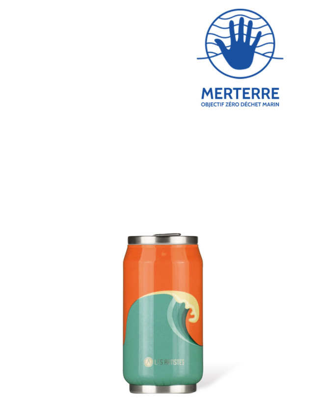 Canette Isotherme - 280ml - Wave | Les Artistes Paris