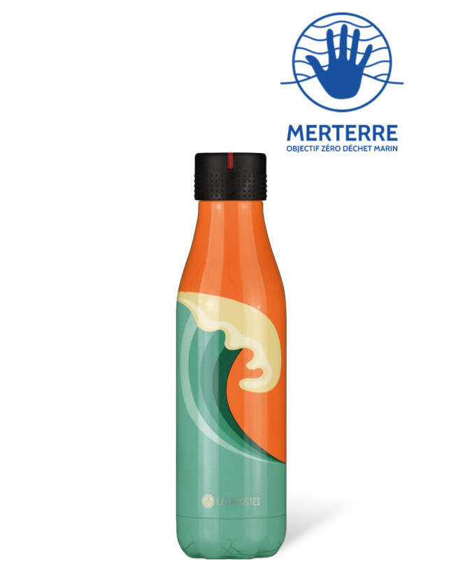Isolierflasche - 500ml - Wave | Les Artistes Paris